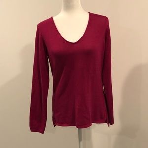 Old navy deep pink crew neck sweater
